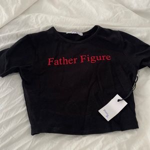 NWT PRAYING ‘FATHER FIGURE’ BABY TEE SIZE S